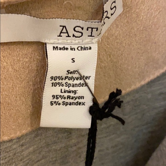 ASTARS The Baroness Quilted Vegan Suede Jacket - Picture 6 of 10